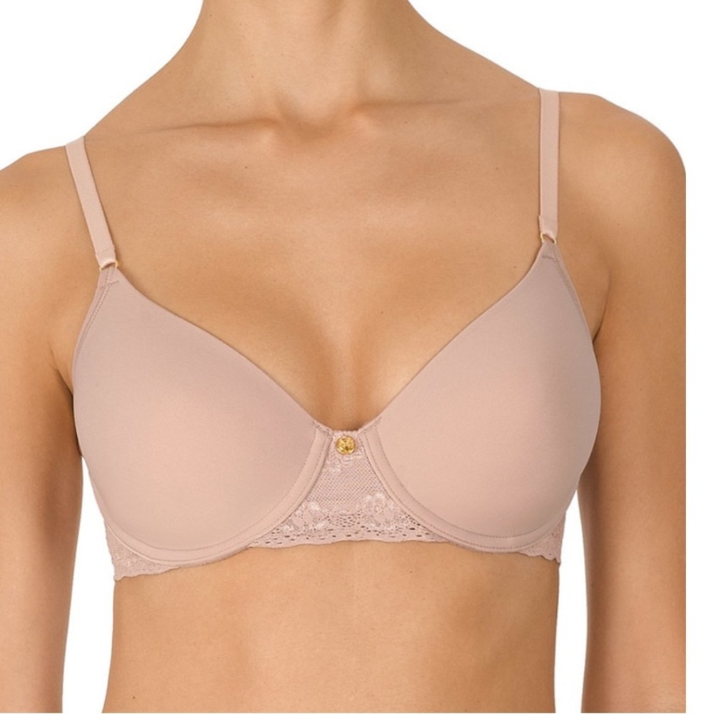 NEW NATORI Bliss perfection tshirt bra in  beige